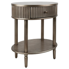 Arielle Oval Bedside Table
