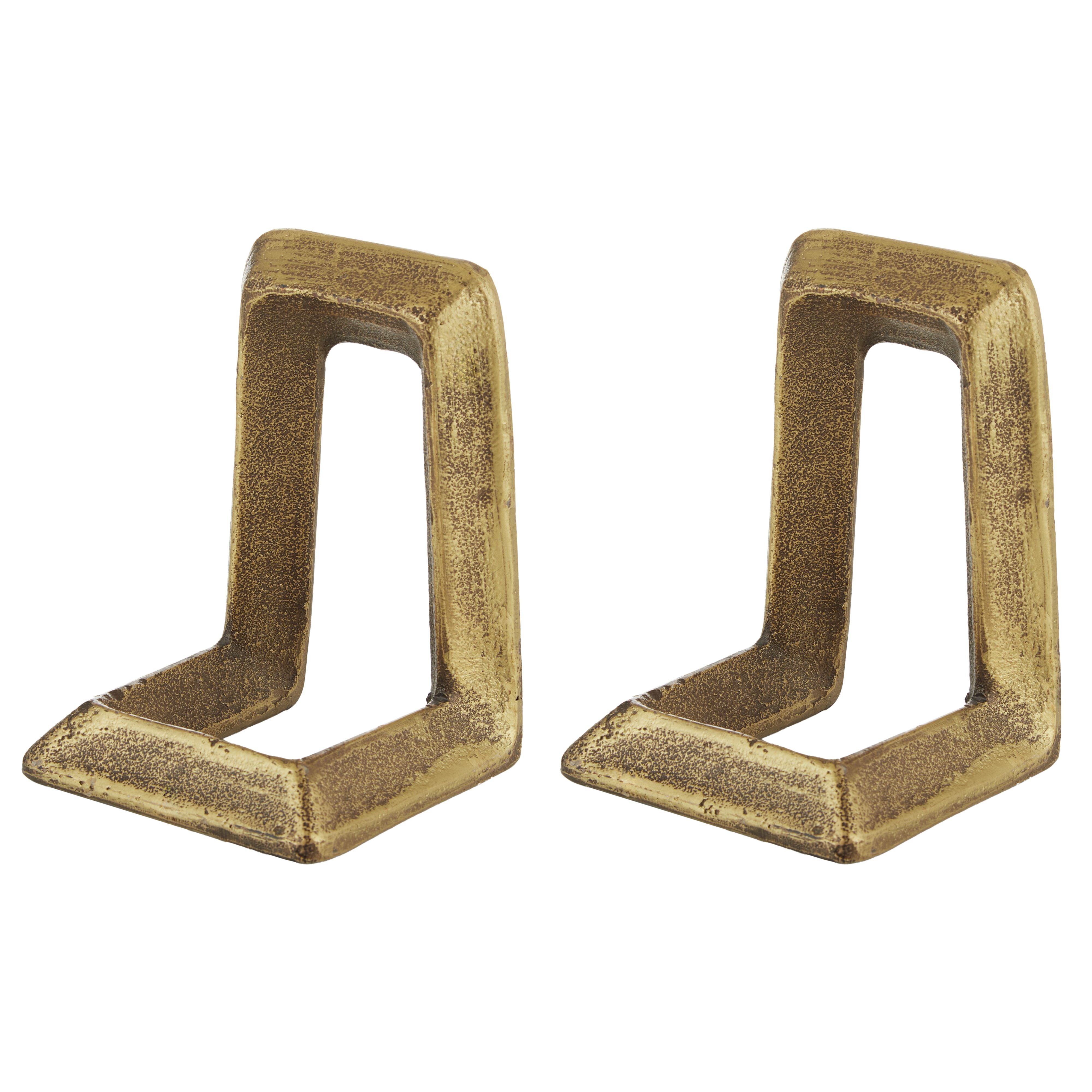 Harlow Bookends – Gold