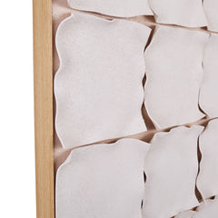 Gingham Tile Hand Painted Wall Art