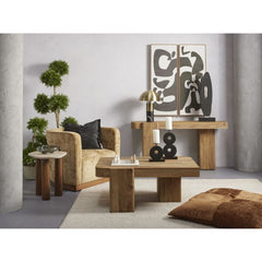 Gold Aged Velvet Armchair – Gold & Walnut