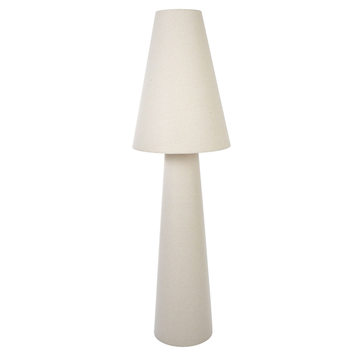 Carrington Linen Floor Lamp – Natural