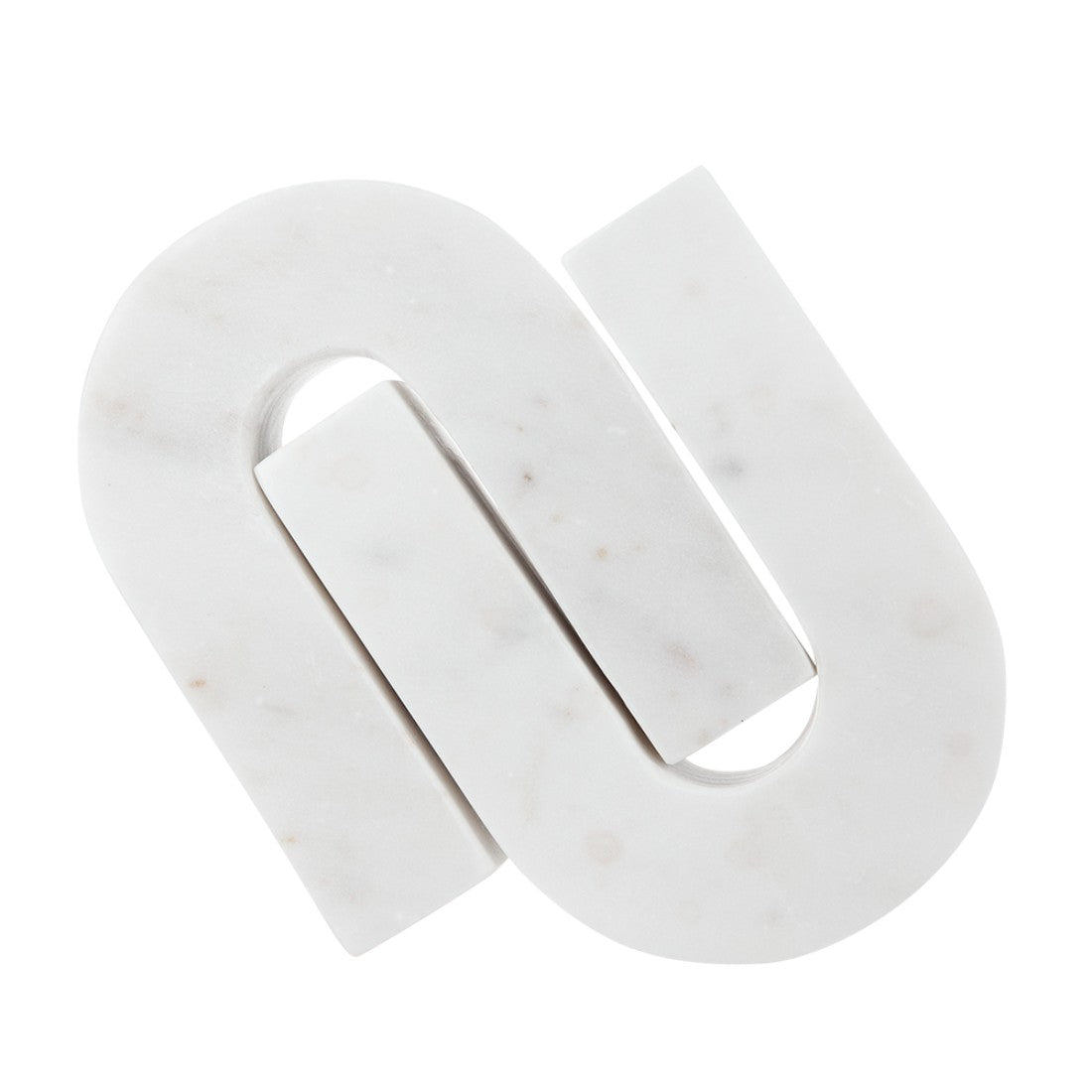 Marble Prism Arc Bookend