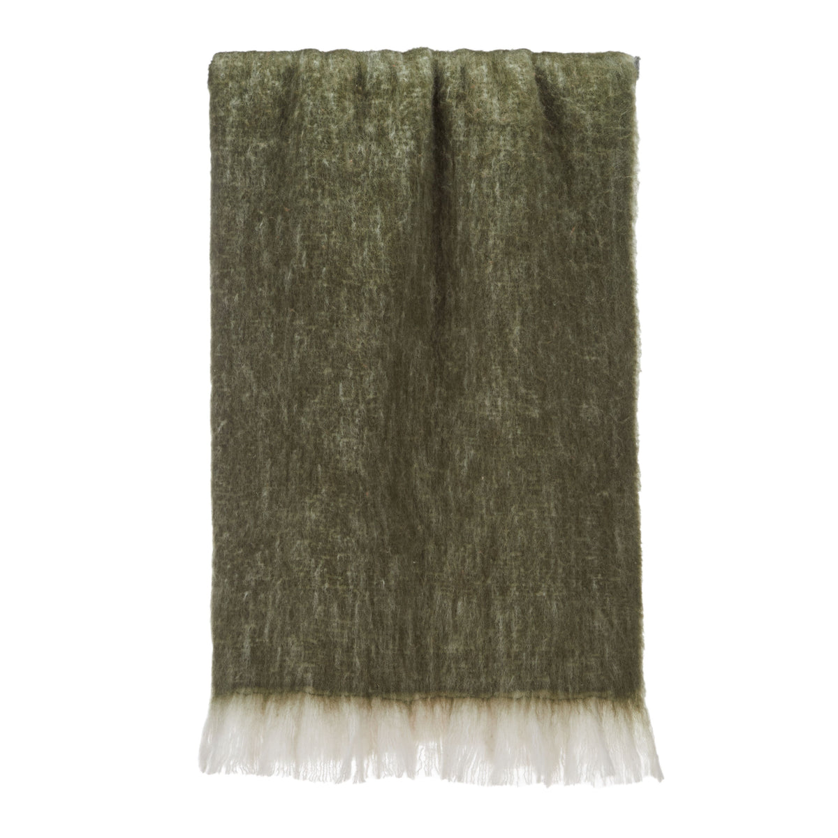 Joseph Textured Throw – Olive Green