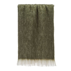 Joseph Textured Throw – Olive Green