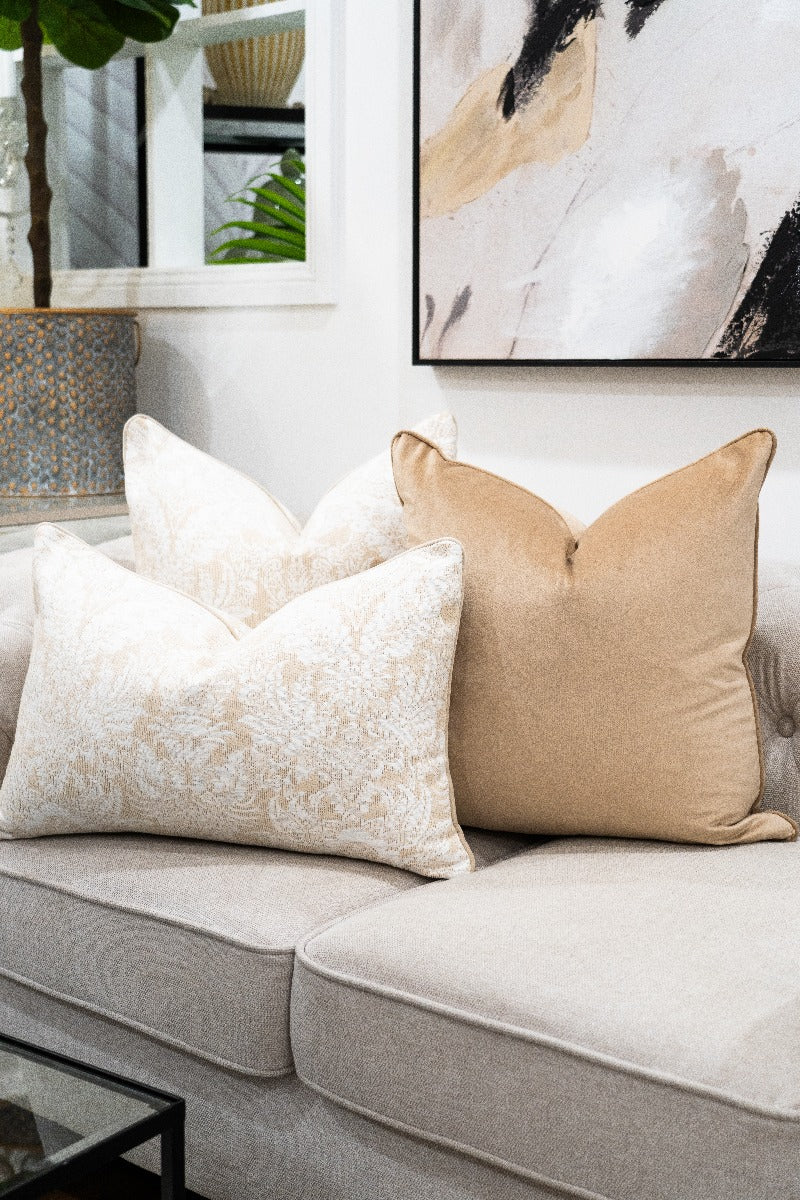 Regal Damask Cushion - 60x40CM