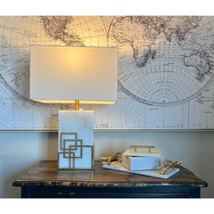 Hugo Marble Lamp