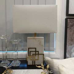 Hugo Marble Lamp