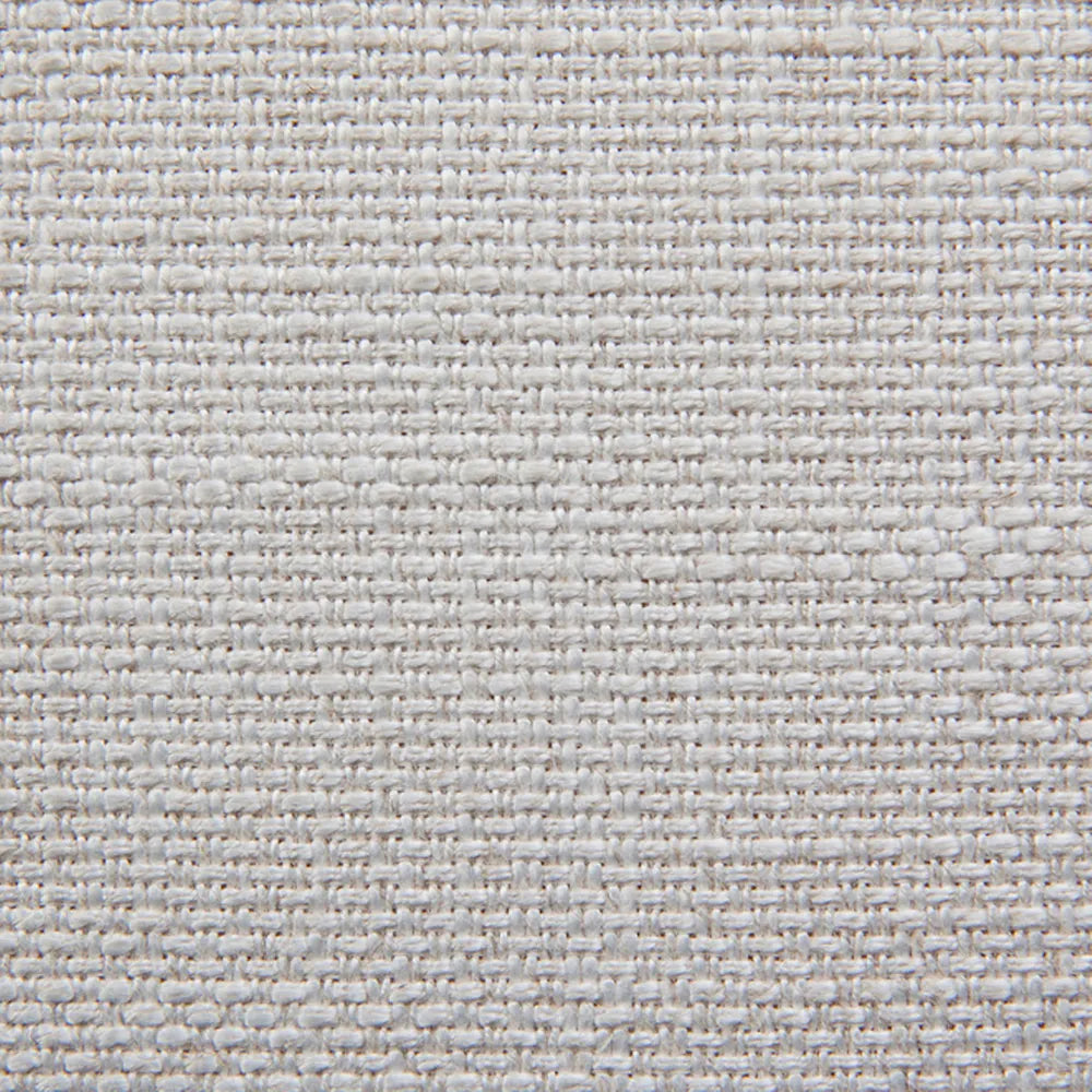 Spencer Black Timber Stool - Natural Linen