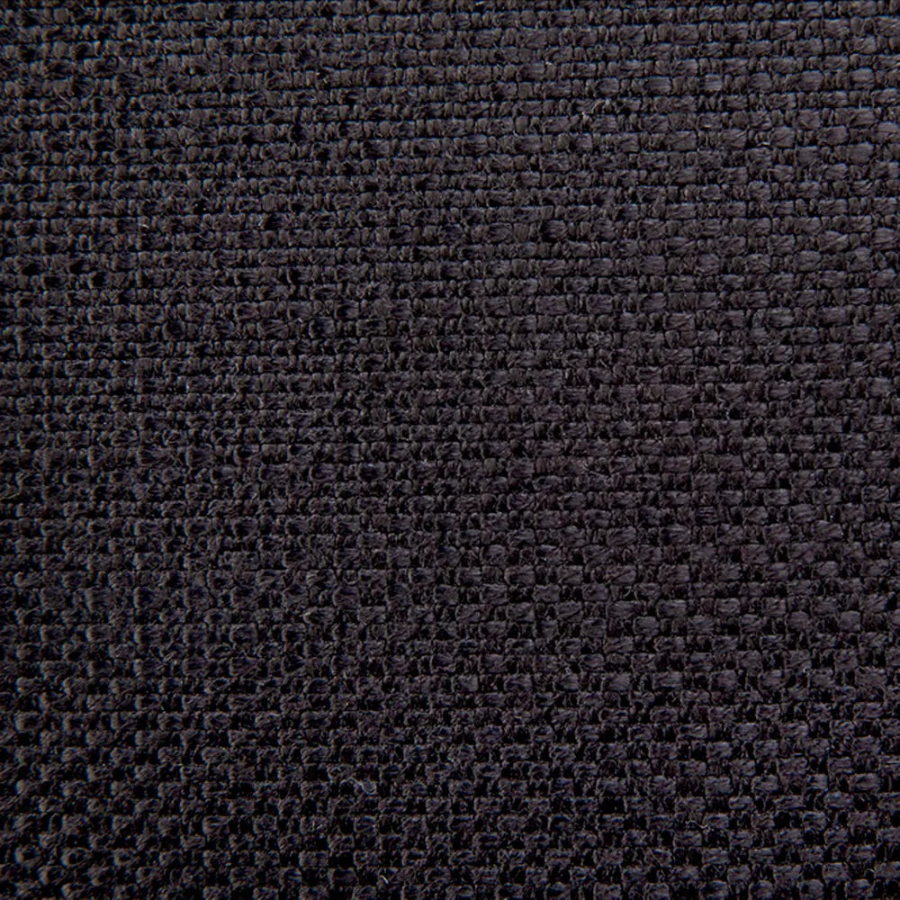 Spencer Black Timber Stool - Black Linen