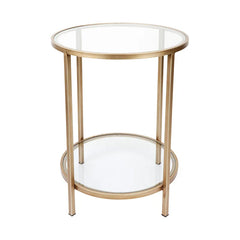 Cocktail Glass Round Side Table