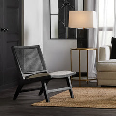 Cocktail Glass Round Side Table