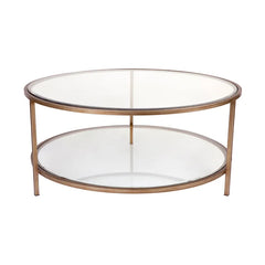 Cocktail Glass Round Coffee Table