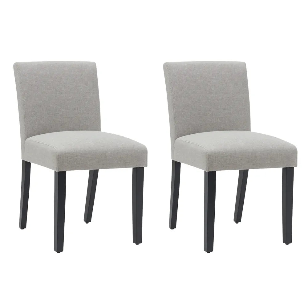 Christie Dining Chair Set of 2 - Taupe