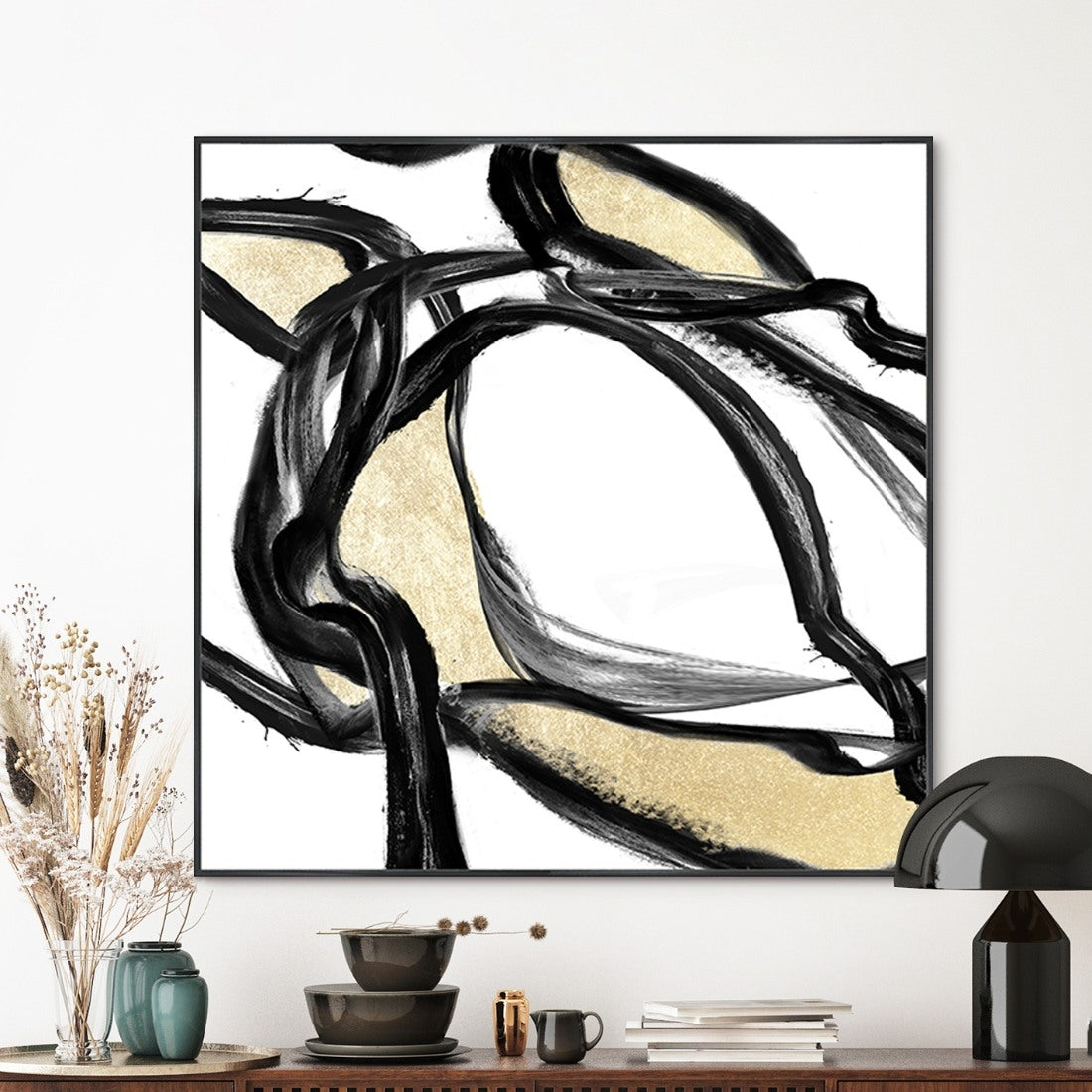 Gilded Elegance Reflection