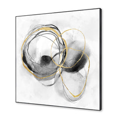 Black and Gold Ripples S/2