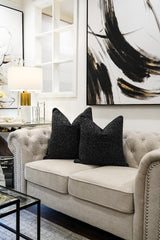 Charcoal Charisma Cushion
