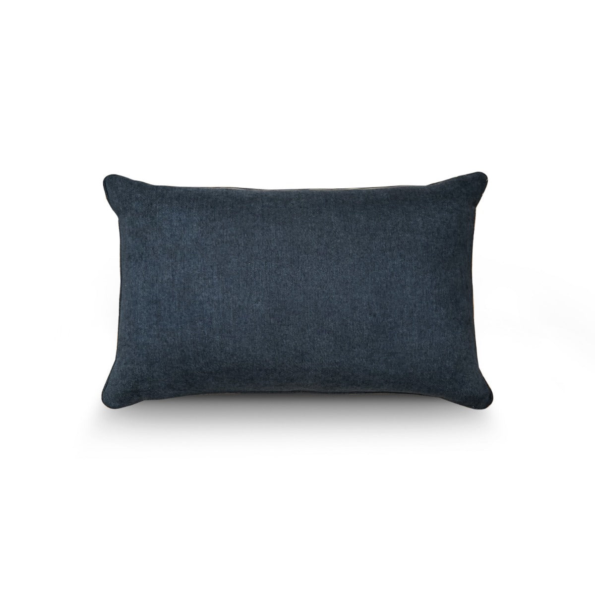 Navy Maze Cushion