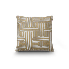 Golden Maze Cushion
