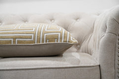Golden Maze Cushion