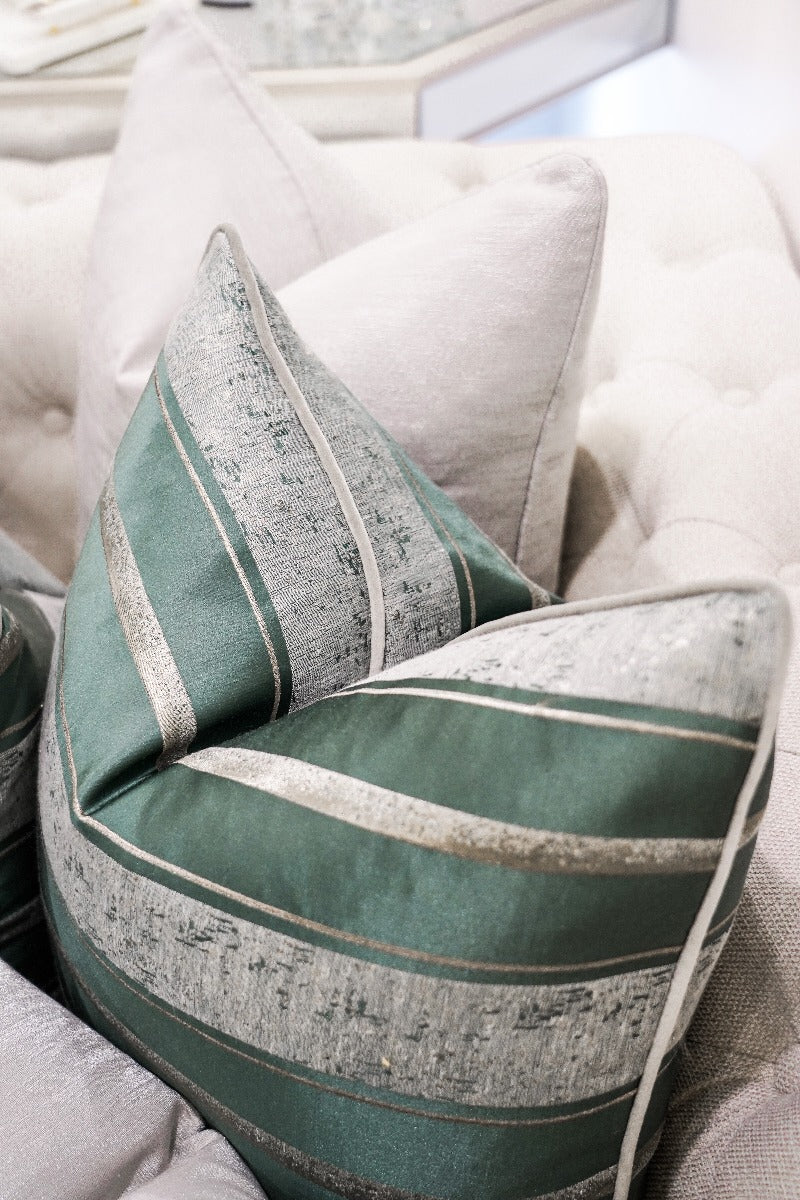 Emerald Elegance Cushion