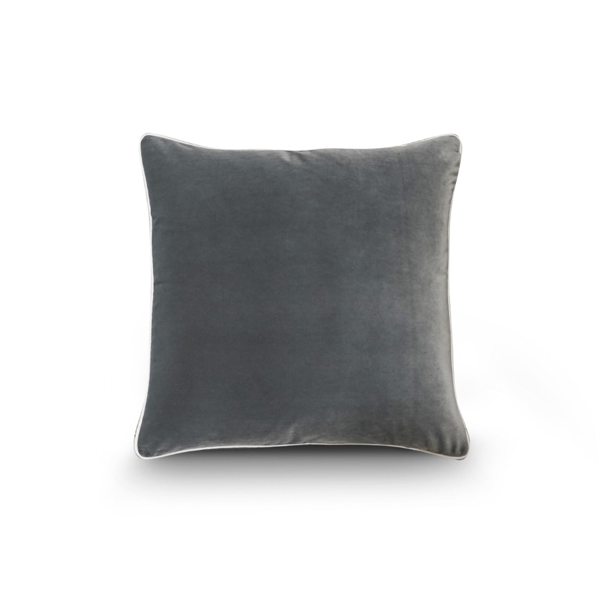 Charcoal Plush Cushion