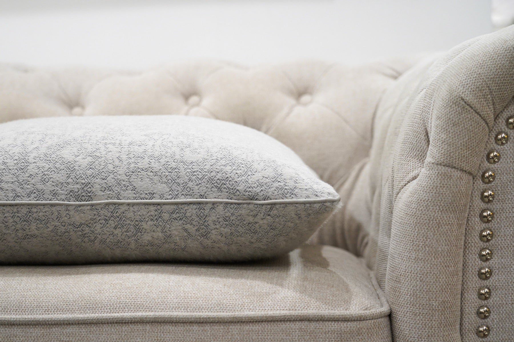 Grey Whisper Cushion