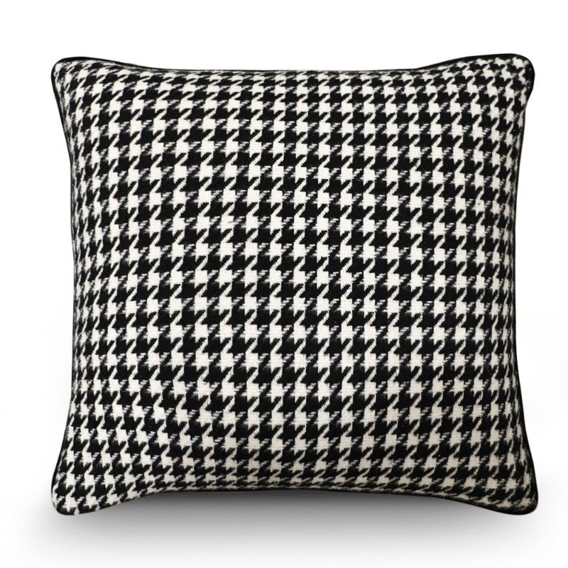 Houndstooth Chic Cushion
