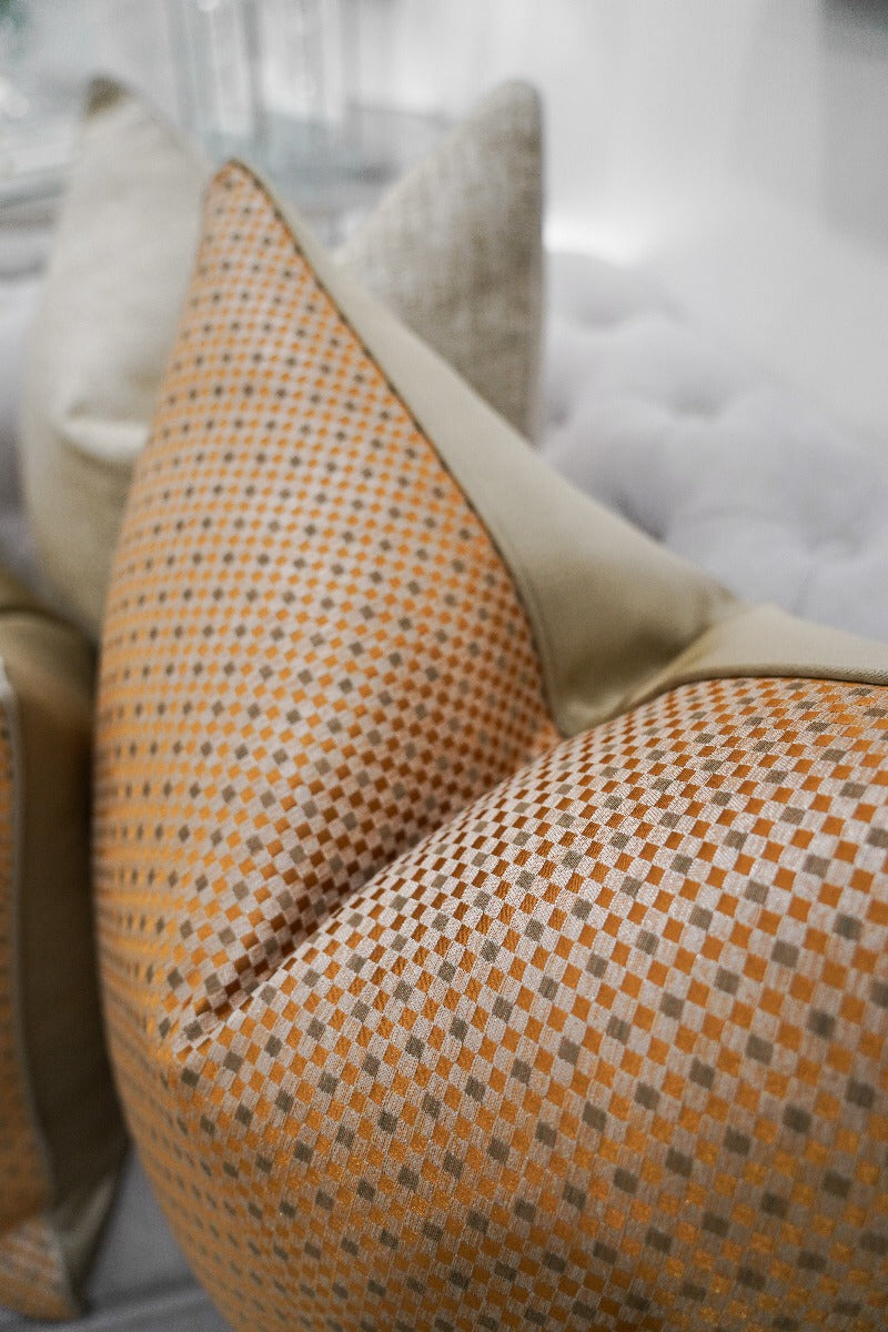 Golden Weave Cushion