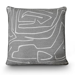Abstract Maze Cushion
