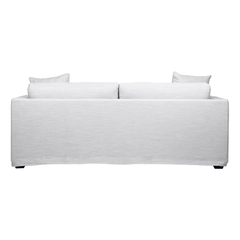Birkshire 3 Seater Slip Cover Sofa - Grey Linen