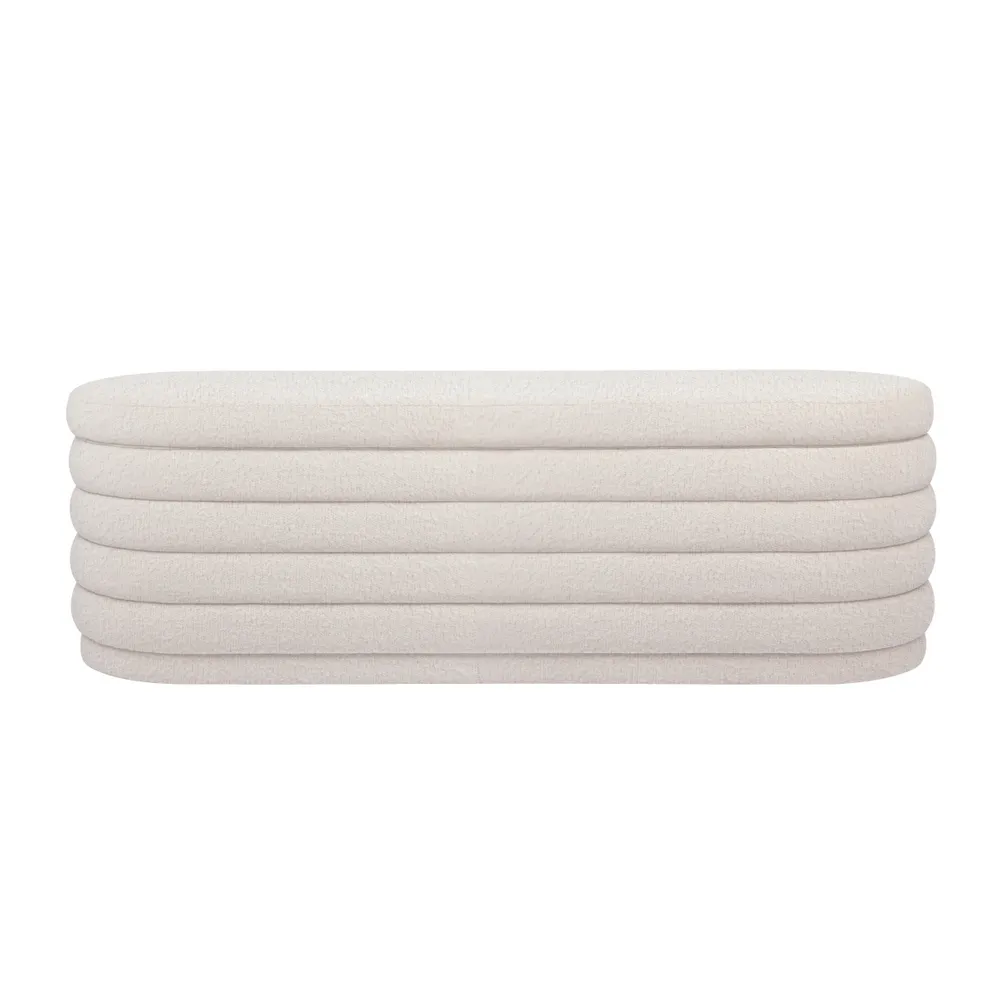 Demi Storage Bench Ottoman