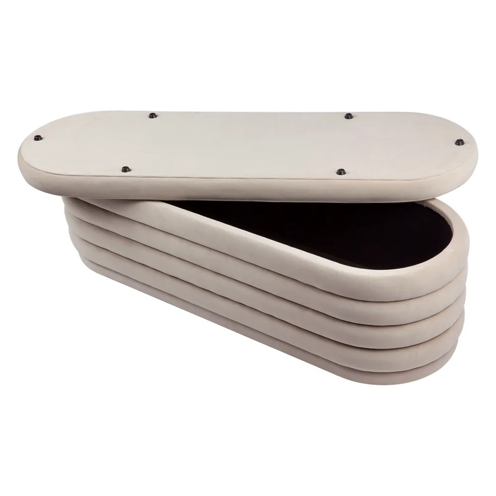 Demi Storage Bench Ottoman