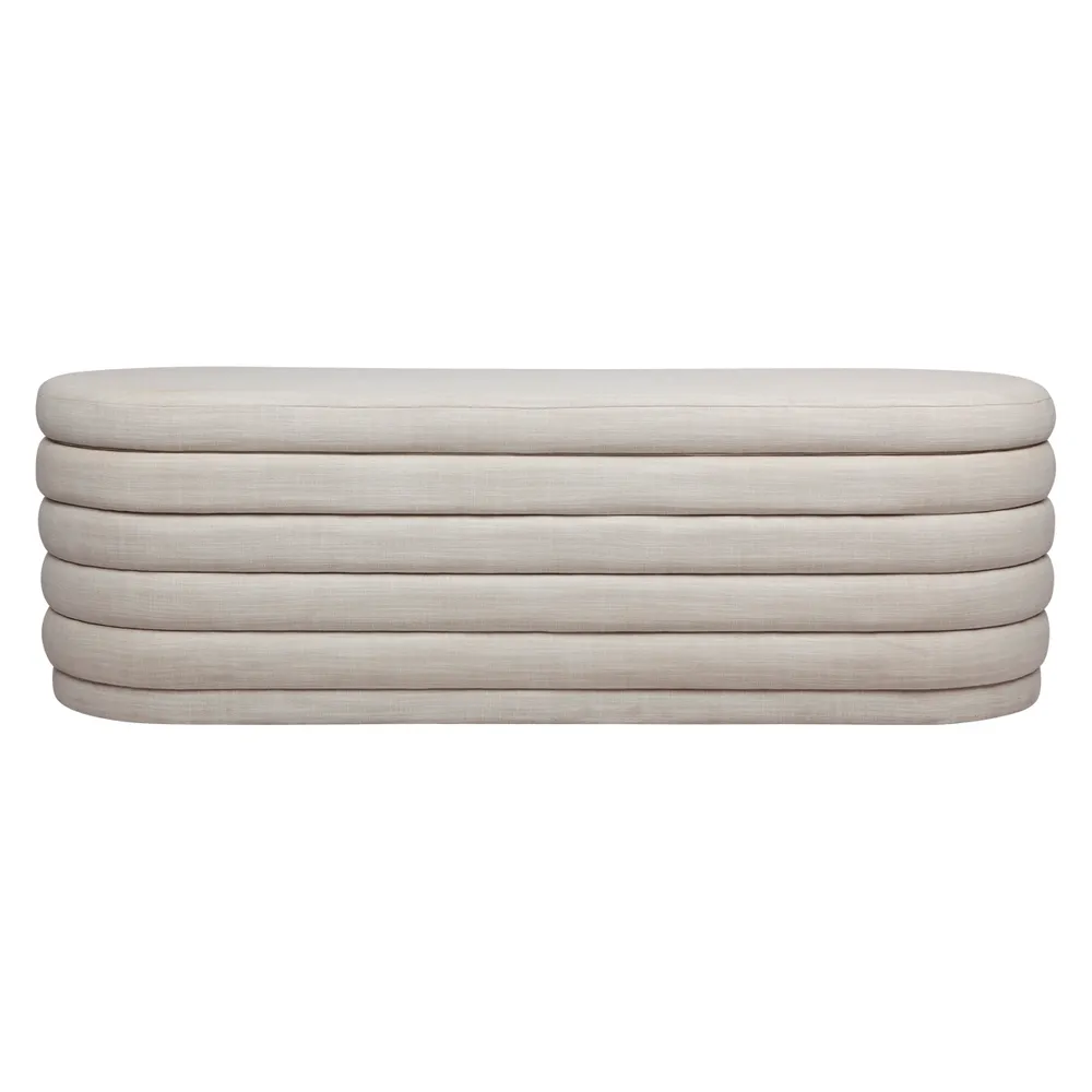 Demi Storage Bench Ottoman