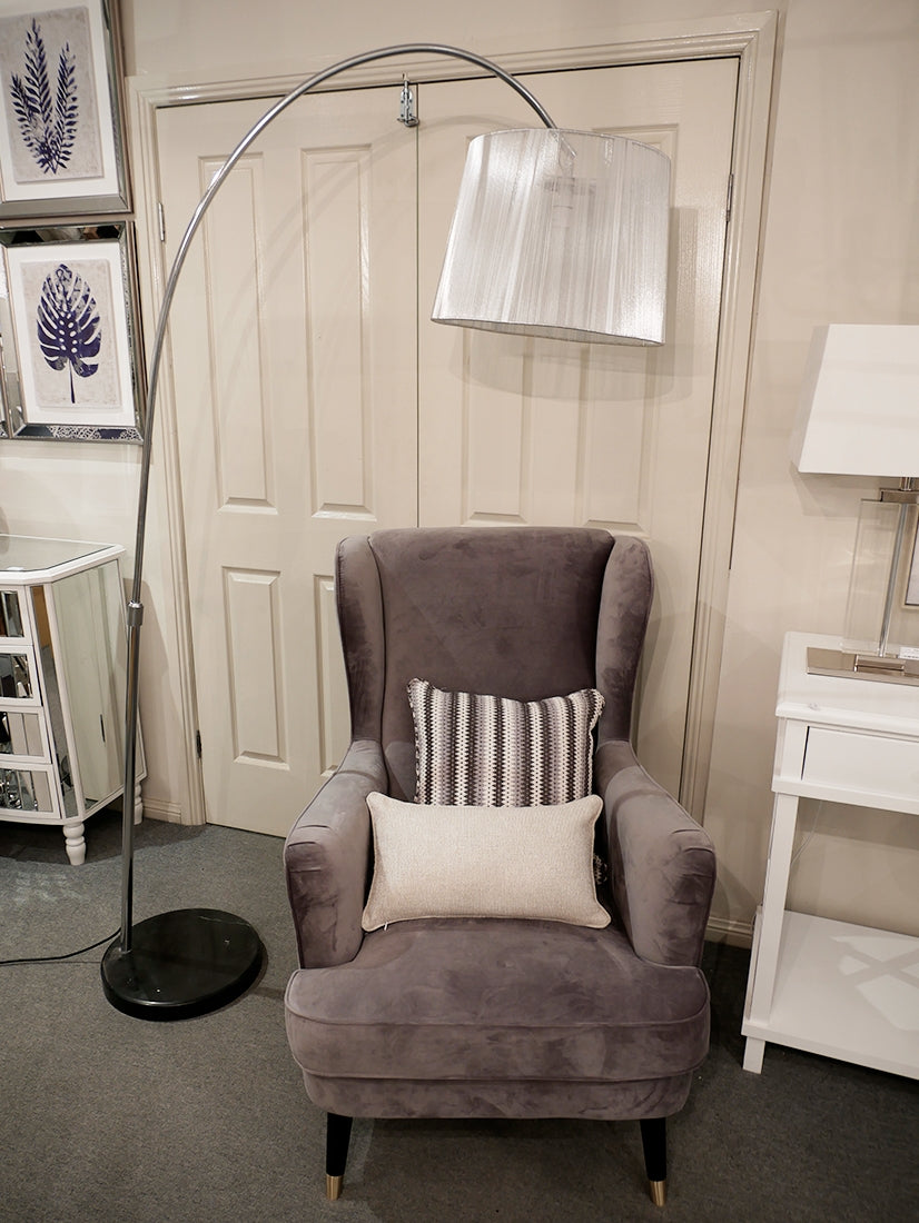 Curved Modern Arc Lamp